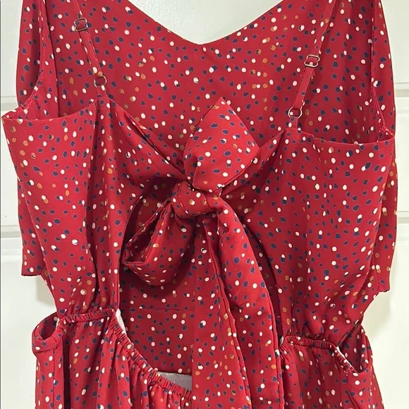 Red Polka Dot Dress - Picture 6 of 8